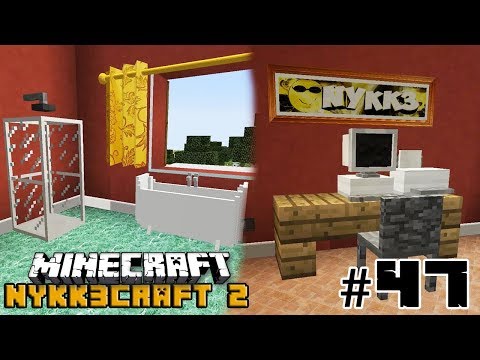 Minecraft BAGNO E COMPUTER IN CASA #47 - ITA NYKK3CRAFT S2 MOD