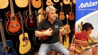Video thumbnail for Ashton UKE240MH Ukelele at Academy of Sound by AcademyofSoundTV