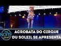 Acrobata Do Cirque Du Soleil Se Apresenta No Palco The Noite 12 12 17