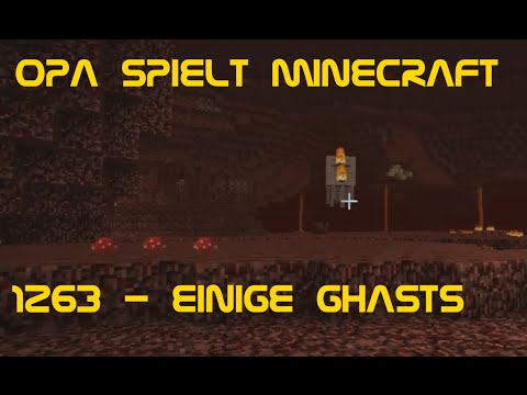Opa spielt Minecraft 1263 - Einige Ghasts