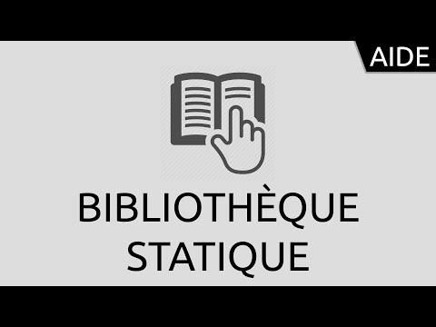 Bibliothèque statique