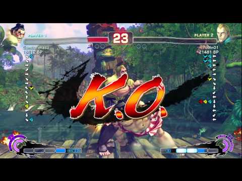 robin01 [Abel] vs gambarimasu [Honda] SSF4 Japanese Online Ranked Matches - TRUE-HD