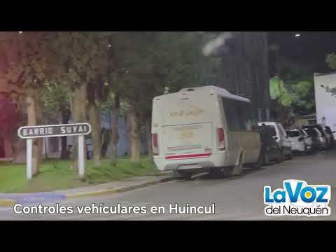 La Voz TV : controles vehículares en Plaza Huincul 