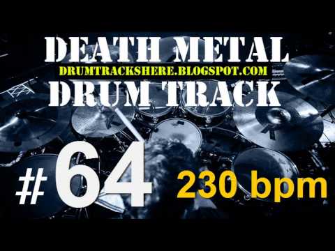 #64 DEATH METAL | DRUM TRACK 230 bpm