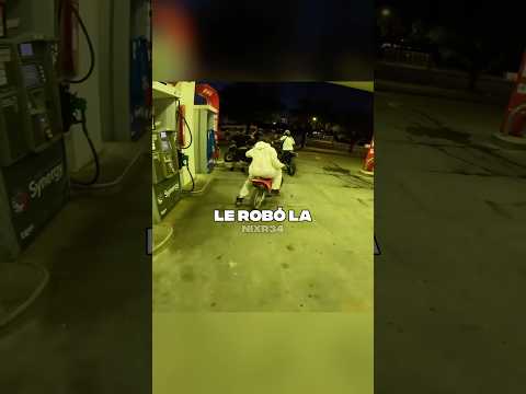 Exconvicto Le Roba la Moto en la Gasolinera (paulsohard)