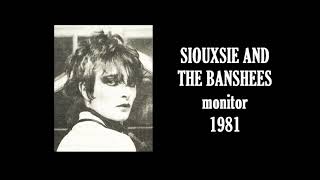 siouxsie and the banshees - monitor (slowed &amp; reverb)