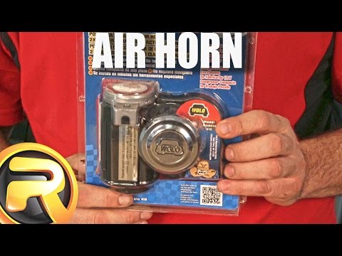 Wolo Air Horn Before and After