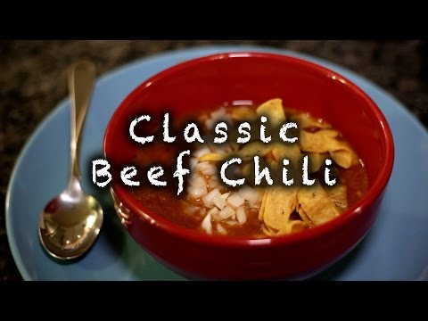 Classic Beef Chili Recipe