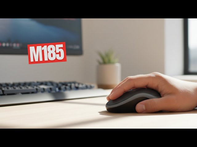 Vídeo relacionado con Logitech M185 Ratón Inalámbrico, 2,4 GHz con Mini Receptor USB, Batería 12 Meses, Seguimiento Óptico 1000 dpi, Ambidiestro, PC/Mac/Portátil - Gris