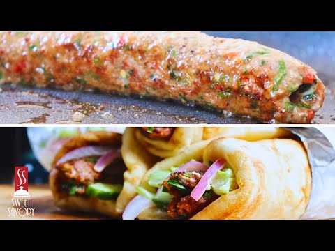 Lebanese Kafta Kabab Recipe | Make Beef Kofta Kabab Recipe