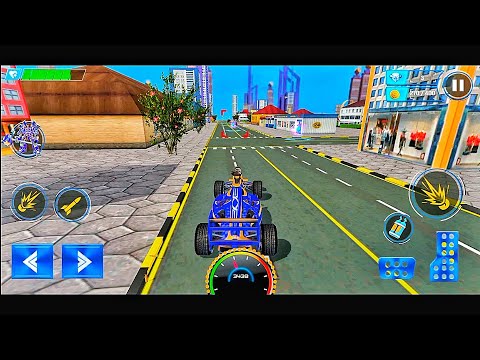 Multi Robot Car Game - Formula Car Robot Transform - Android Gameplay