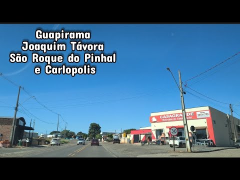 Guapirama Joaquim Távora São Roque e Carlopolis 