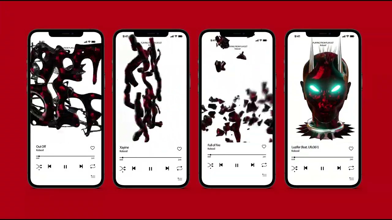 Spotify Canvas Blender Animation