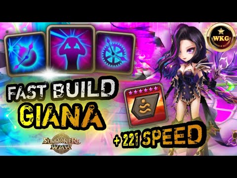 HOW FAST YOUR DARK ORACLE? CAN YOU BEAT THIS GIANA IN RTA SUMMONERS WAR