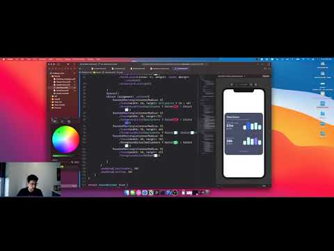 SwiftUI Dribbble Challenge 19 - Part 2:  Adding Animation into our Unity Dashboard Design!