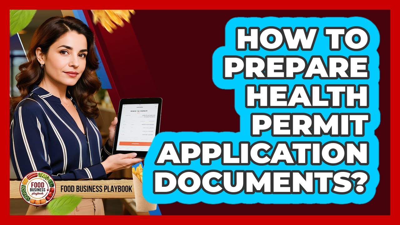 How To Prepare Health Permit Application Documents?