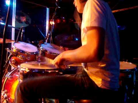 SLOW DANCING JOHN MAYER COVER @ MI's SUMMER SHOT JUNE 2010! DRUM CAM! Juan Rodriguez Drummer!!
