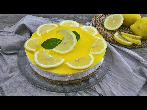 Torta fredda al limone - No bake lemon cake