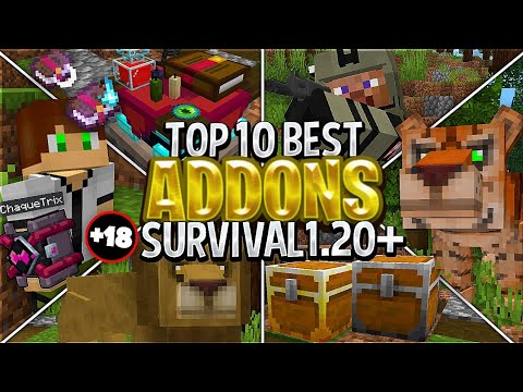 🔥 10 Mejores Addons para Sobrevivir en Minecraft 1.20