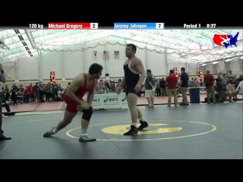 Michael Gregory vs. Jeremy Johnson at 2013 ASICS University Nationals - FS