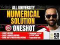 Numerical Solution One Shot In 50 Minutes All University Pradeep Giri Sir