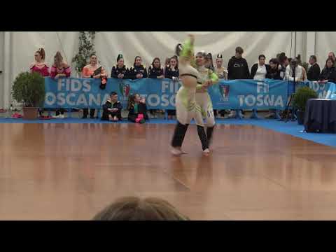 VANESSA/GIULIA  DISCO DANCE CLASSE AS 17 0L. CHIANCIANO TERME 2023 4 POSTO