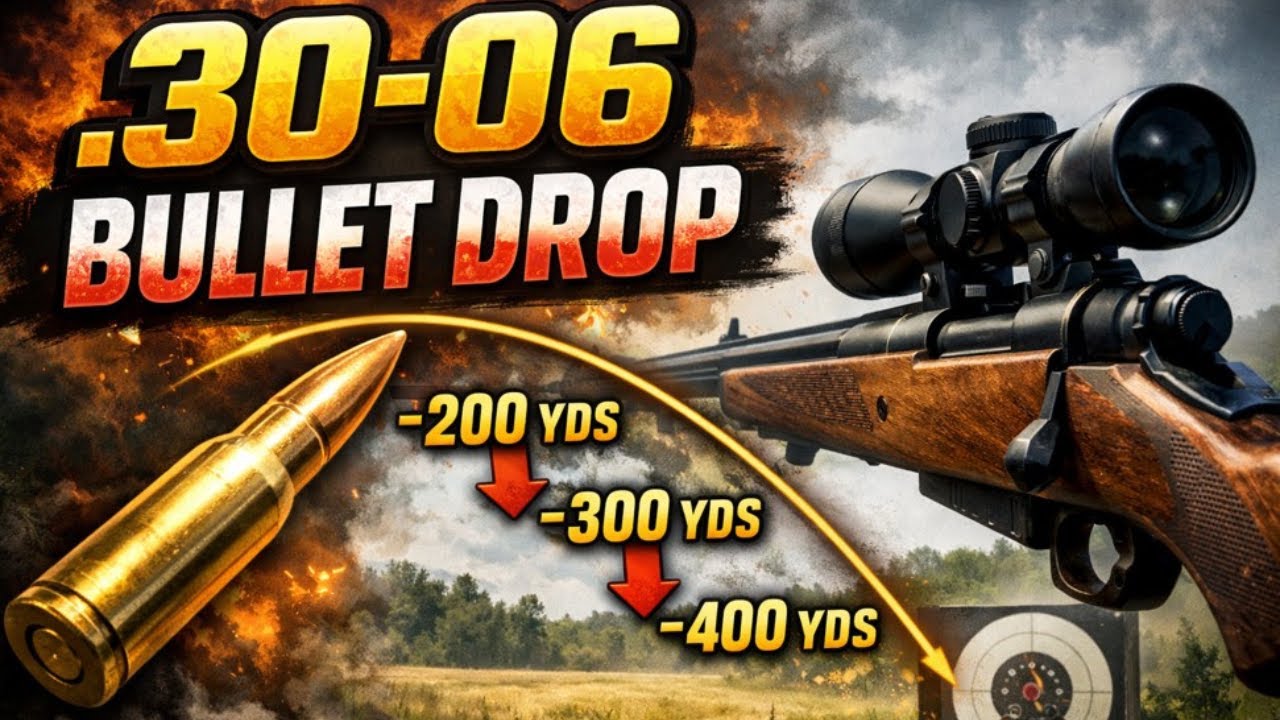 .30-06 Bullet Drop - Everything You Need to Know