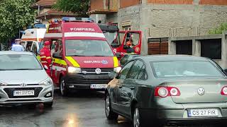 Accident la Severin pe o ploaie torentiala  !