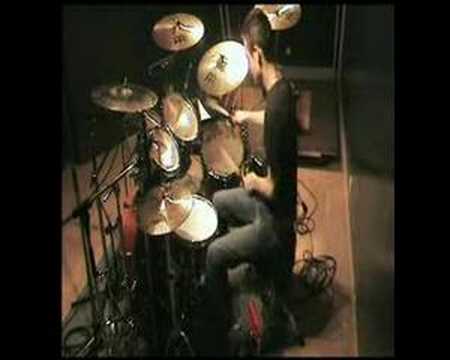 Simon Tellier Drums solo in studio