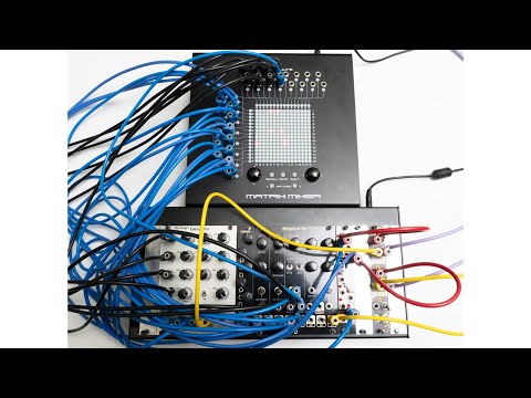 TEST SERIES Double Benjolin Erica Synths Matrix Desktop Mixer After Later Audio Sound Design