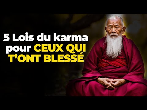 5 Lois du karma pour CEUX QUI T’ONT BLESSÉ