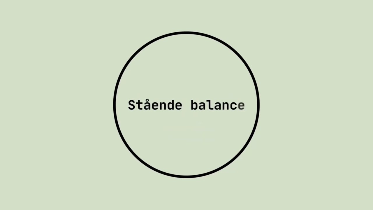 Stående balancestillinger