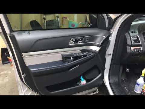 How to remove door panel on a 2017 Ford Explorer