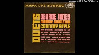 George Jones &amp; Margie Singleton - Looking Back To See