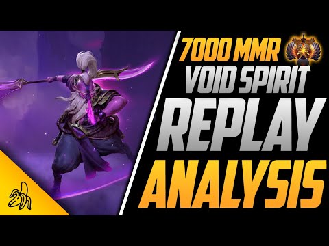 Shaggy Dota Replay Analysis | 7000 MMR Mid Void Spirit | Dota2 v7.24