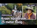 Gerry kocht een draak voor z'n zelfgebouwde kasteel | RTV Oost