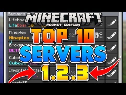 EYstreem - TOP 10 BEST SERVERS for Minecraft Pocket Edition (1.2+)