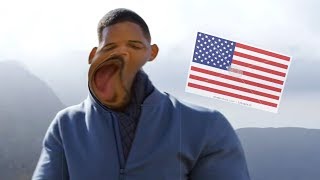 Will Smith Grunts the National Anthem