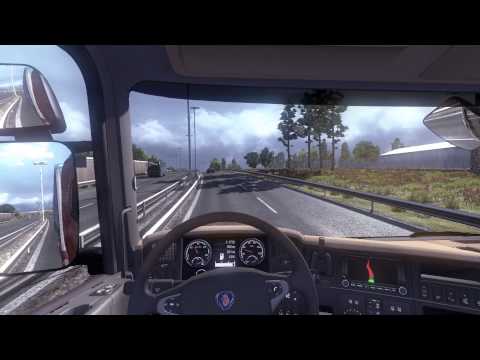 Scania R480 Euro 6 Topline - Euro Truck Simulator 2 - London to Lyon