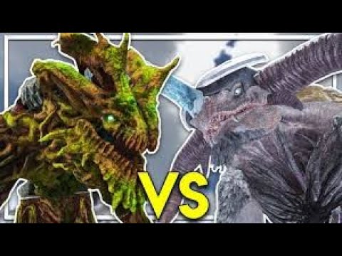 ARK Battle / Ice Titan VS Forest Titan (LV 1)