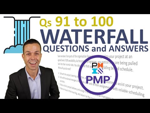 You made it! The last 10 PMP Waterfall Questions and Answers (91 to 100)