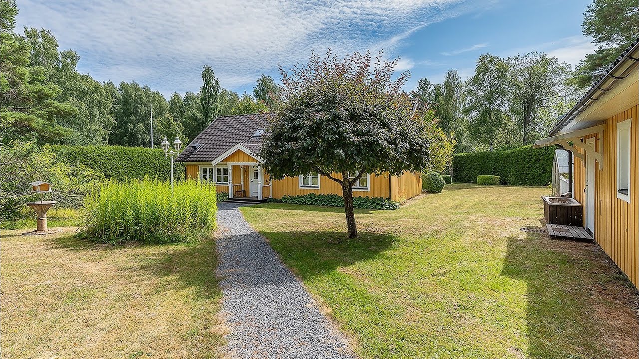5 rum Villa på Bromskärsvägen 65 Blidö Norrtälje kommun - video