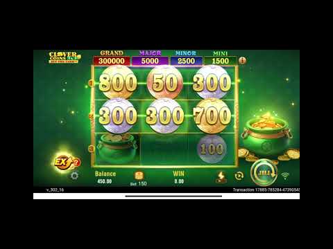 Clover coins big winnings 🤑🤑 link in description download and subscribe for more games