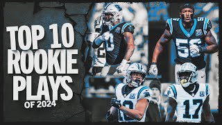 Top 10 ROOKIE Plays of 2024 | Carolina Panthers