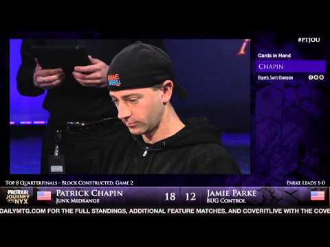 Pro Tour Journey into Nyx - Quarterfinal - Patrick Chapin vs. Jamie Parke