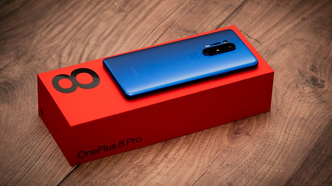 OnePlus 8 Pro Unboxing and Comparison [Ultramarine Blue]