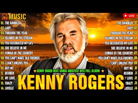 Kenny Rogers Nonstop Medley 🌵 Greatest Hits Kenny Rogers Of All Time 🤠Country Songs Full of Memories