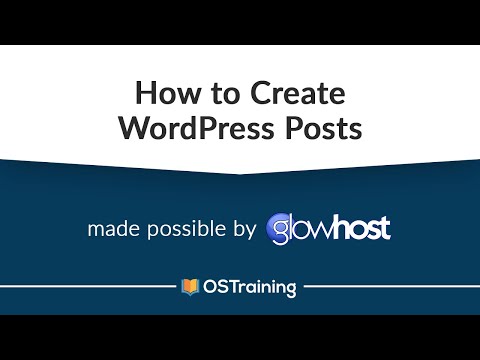 WordPress and Gutenberg 4 How to Create WordPress Posts