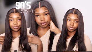 Trying 90's Layers For The First Time | Luvme Hair