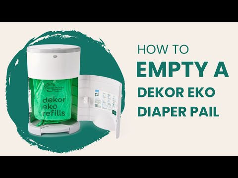 How to empty a Dekor Diaper Pail